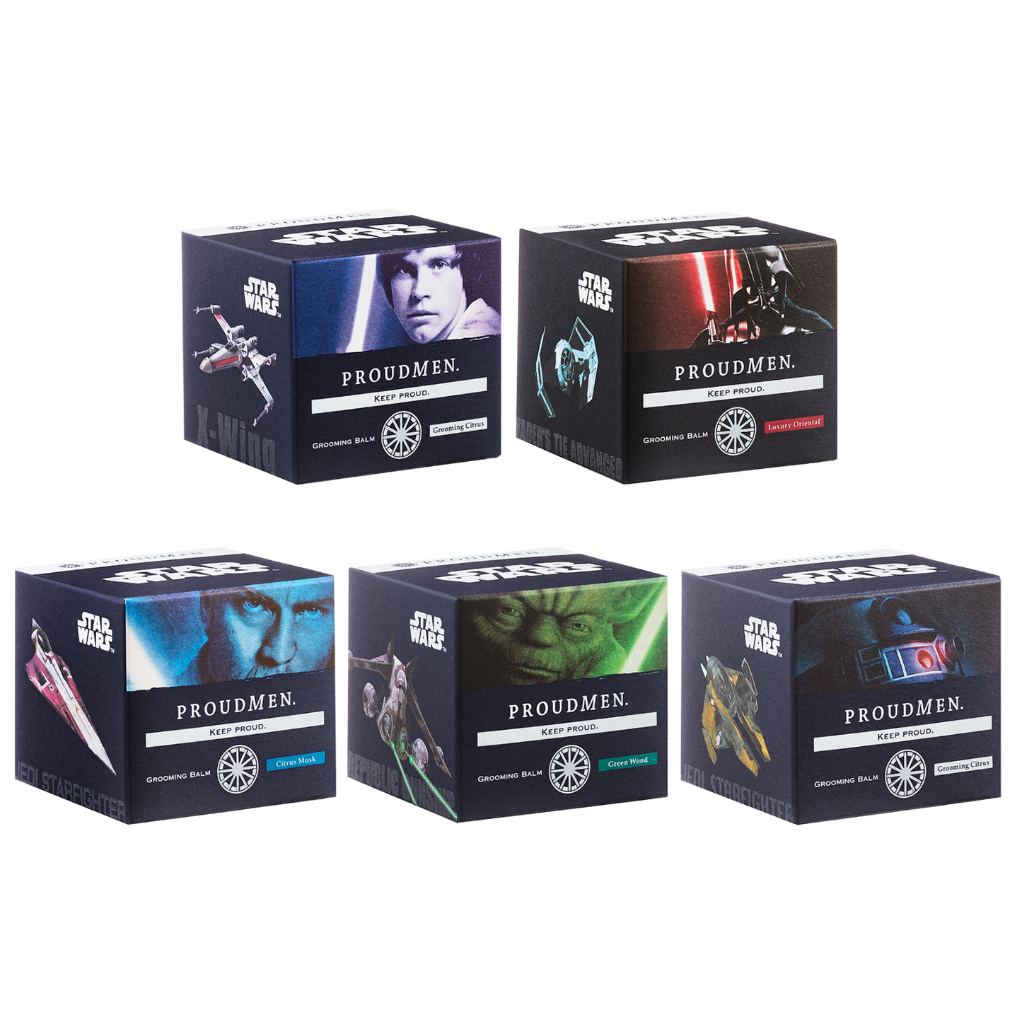 「スター・ウォーズ」デザイン グルーミングバーム フルセット