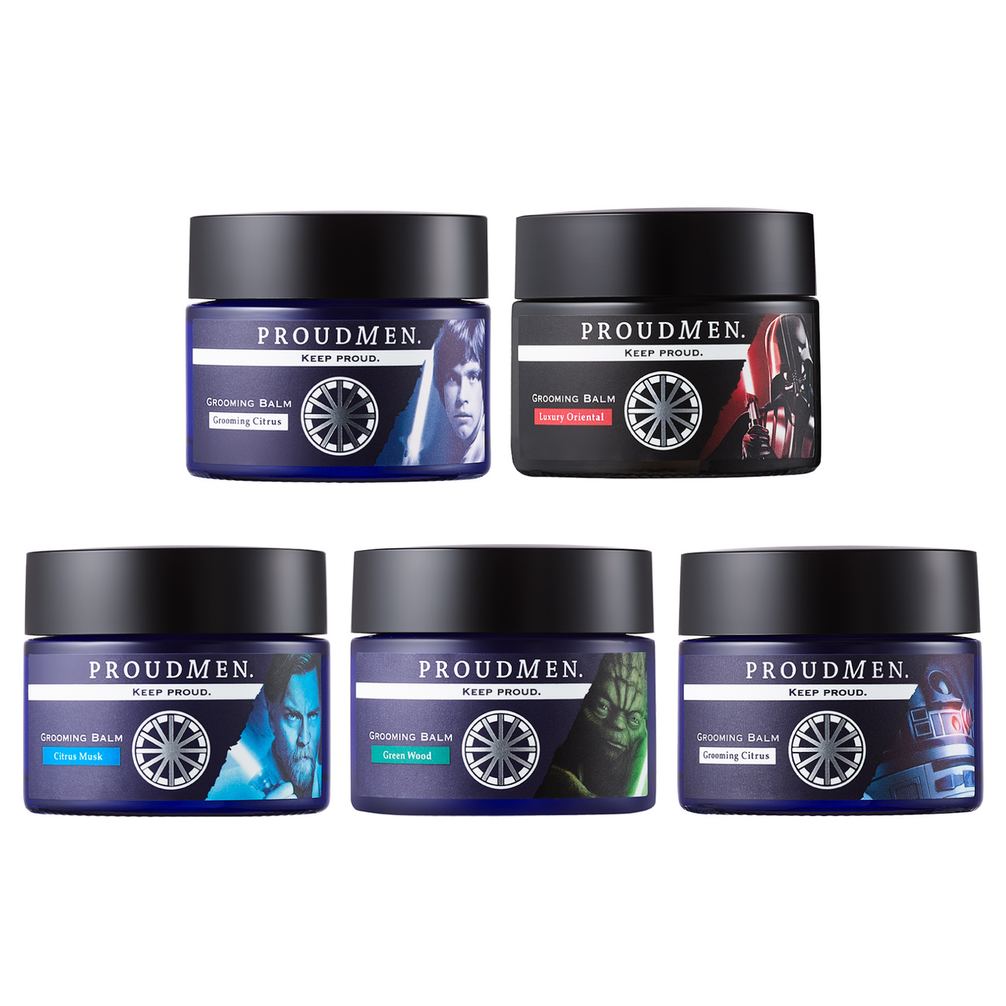 「スター・ウォーズ」デザイン グルーミングバーム フルセット