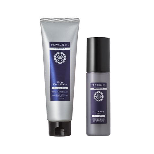 【プラウドメン】洗顔料＆オールインワンゲル