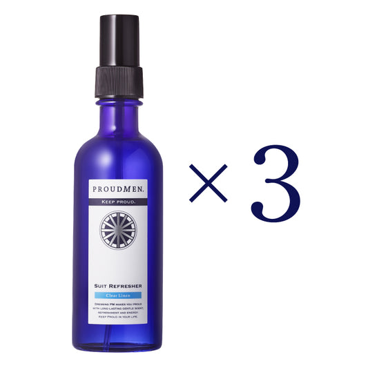 スーツリフレッシャー クリア・リネン 3点
