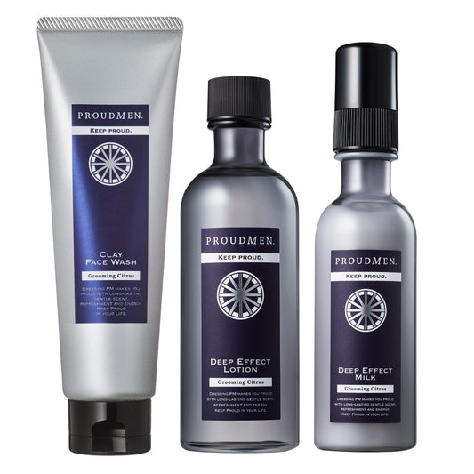 【プラウドメン】洗顔料＆化粧水＆乳液